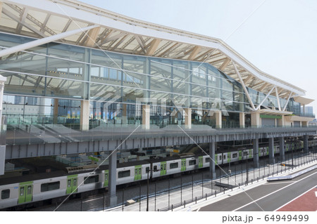 山手線　新駅　高輪ゲートウェイ駅　2020年 64949499