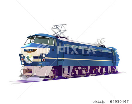 乗り物　電気機関車　EF66 64950447
