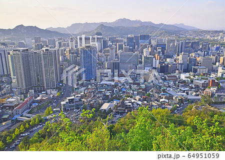 鳥瞰図 大都市 都市 64951059