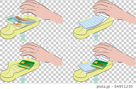 コイントレイ　イラスト 64951230