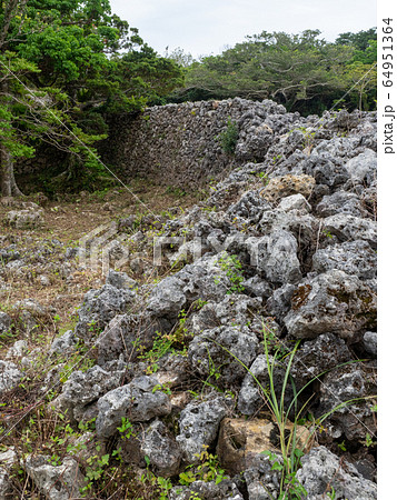中世を偲ばせる糸数城跡 南国の楽園 沖縄 中世を偲ばせる糸数城跡 南国の楽園 沖縄 64951364