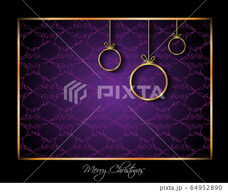 2021 Merry Christmas background for your seasonal invitations, festival posters, greetings cards. 64952890