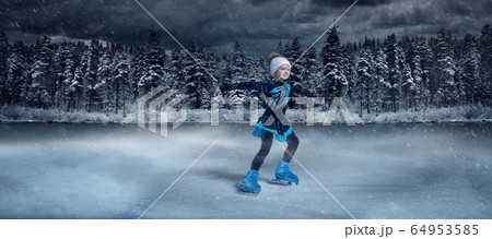 skating girl skating girl 64953585