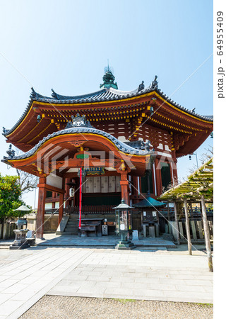 興福寺 南円堂 奈良県奈良市 の写真素材
