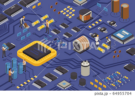 Semiconductor Element Production Composition 64955704