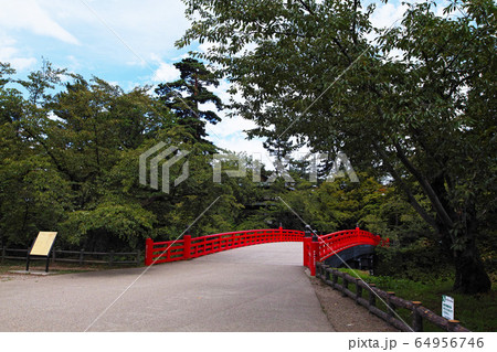 青森県/ 弘前城 杉の大橋 青森県/ 弘前城 杉の大橋 64956746
