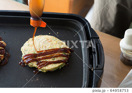 お好み焼き　食事 64958753