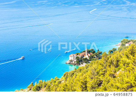 Island of Brac in Croatia, Europe. Beautiful Place. 64958875