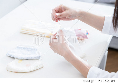 手芸　手作り布マスク 64960104