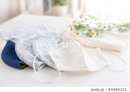 手芸　手作り布マスク 64960121