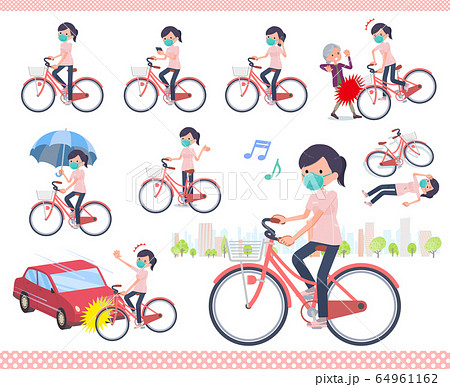 flat type mask medical staff women_city cycle flat type mask medical staff women_city cycle 64961162