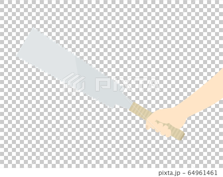 用鋸插圖 用鋸插圖 64961461