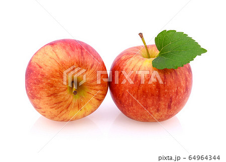 gala apples isolated on white background 64964344