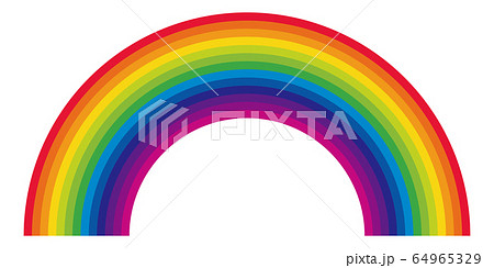 虹のイラスト素材 [64965329] - PIXTA