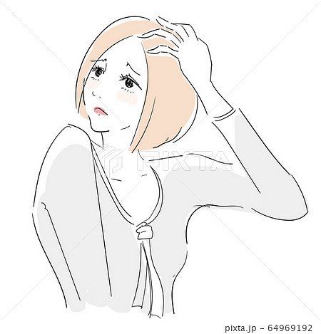 女性 頭痛 女性 頭痛 64969192