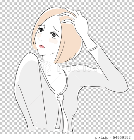 女性 頭痛 女性 頭痛 64969192