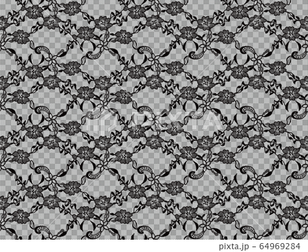 Seamless Lace Pattern Stock Illustration