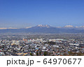 長野県須坂市　俯瞰 64970677