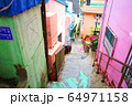 《韓国》 釜山　甘川文化村 64971158