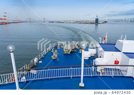 伊勢湾 フェリーきその甲板からの眺め 伊勢湾 フェリーきその甲板からの眺め 64972430