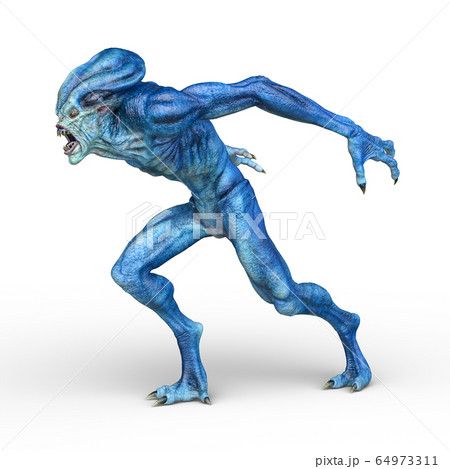 エイリアンのイラスト素材