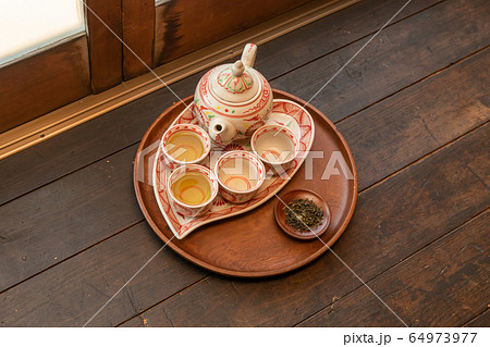 中国茶 　Chinese tea set of beauty and health 64973977