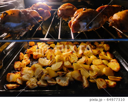 Yummy and tasty lunch 64977310