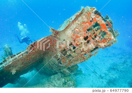 グアムで出会える戦跡・沈船ダイブ グアムで出会える戦跡・沈船ダイブ 64977790