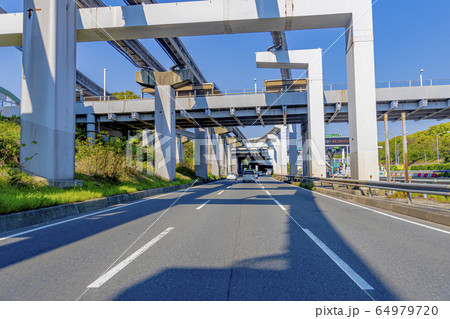 大阪　中央環状線　道路イメージ　　 64979720