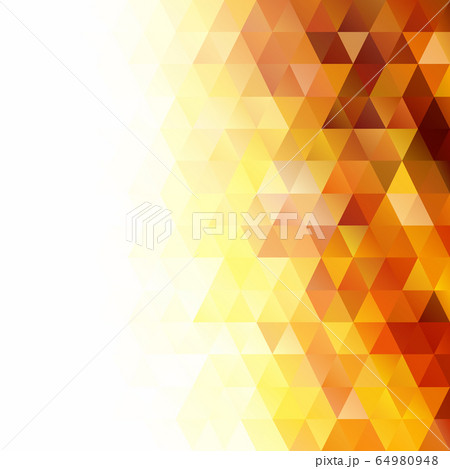 Orange Grid Mosaic Background, Creative Design 64980948
