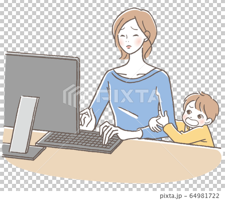 PC Child and mother 64981722