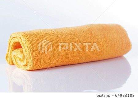 Orange cloths microfiber 64983188