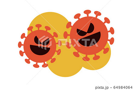 コロナウィルスアイコンベクター画像 64984064