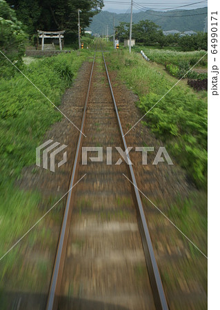 鳥取　四季の散歩　夏　若桜沿線 64990171