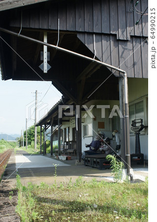鳥取　四季の散歩　夏　若桜沿線 64990215