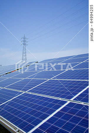 太陽光発電 太陽光発電 64994205