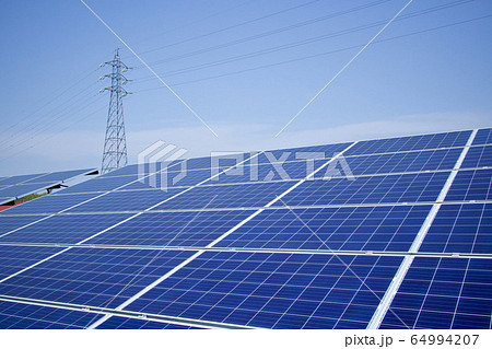 太陽光発電 太陽光発電 64994207
