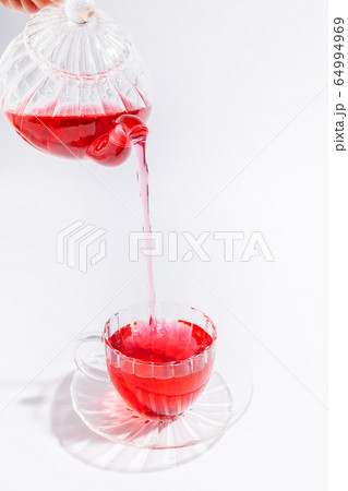 きれいになるハーブティー Beauty and health, herb tea きれいになるハーブティー Beauty and health, herb tea 64994969