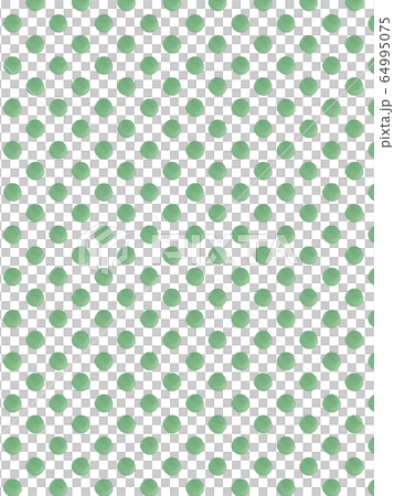 Polka dot pattern green Polka dot pattern green 64995075