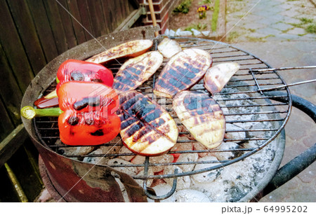 grilled vegetables pepper and eggplant i grilled vegetables pepper and eggplant i 64995202