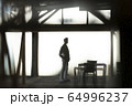 家　模型　男性一人 64996237