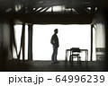 家　模型　男性一人 64996239