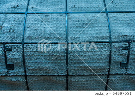Very dirty air conditioner filter. Health damage Very dirty air conditioner filter. Health damage 64997051