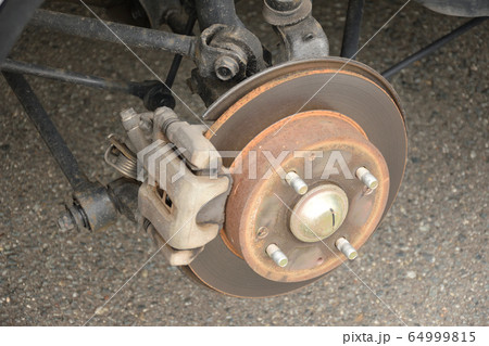 自動車　ハブの錆 64999815