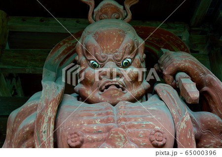 坂東三十三観音満願寺の仁王像 坂東三十三観音満願寺の仁王像 65000396