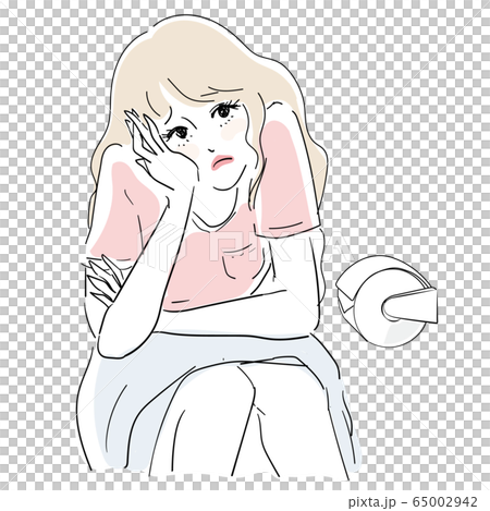 女性 便秘 女性 便秘 65002942