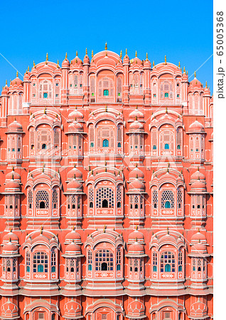 Hawa Mahal or Palace of the Winds in Jaipur, Rajasthan state, India 65005368