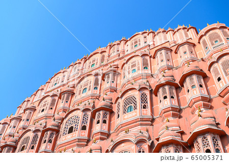 Hawa Mahal or Palace of the Winds in Jaipur, Rajasthan state, India Hawa Mahal or Palace of the Winds in Jaipur, Rajasthan state, India 65005371