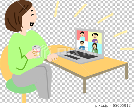 Online drinking party Online drinking party 65005912