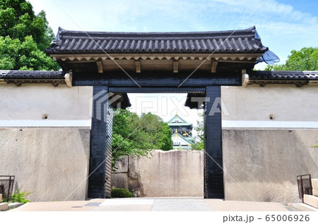 大阪城　桜門 65006926